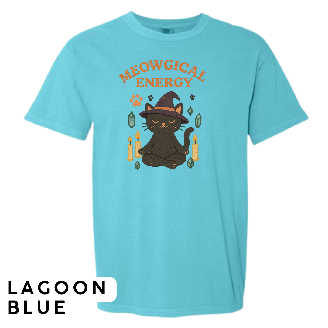Meowgical Energy Graphic T-Shirt
