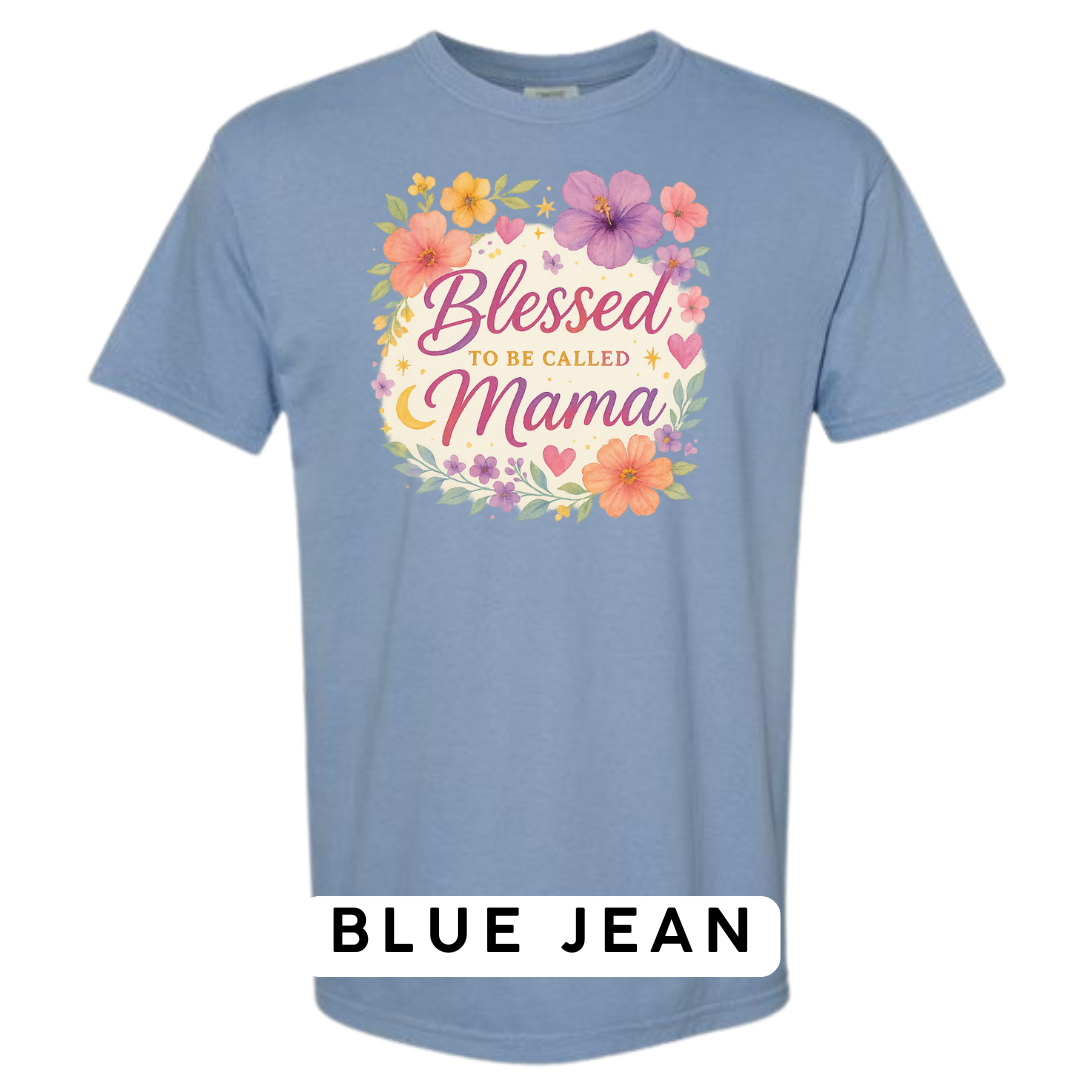 Blessed to Be Called Mama Graphic T-Shirt