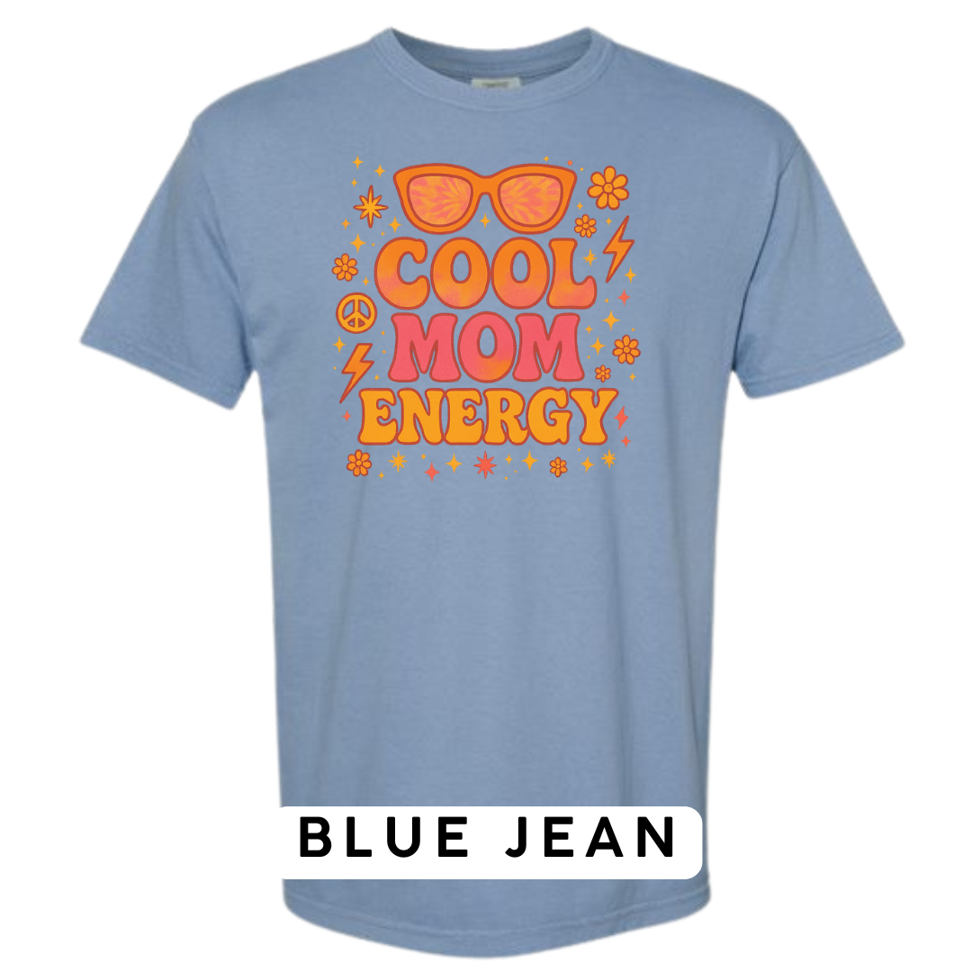 Cool Mom Energy Graphic T-Shirt