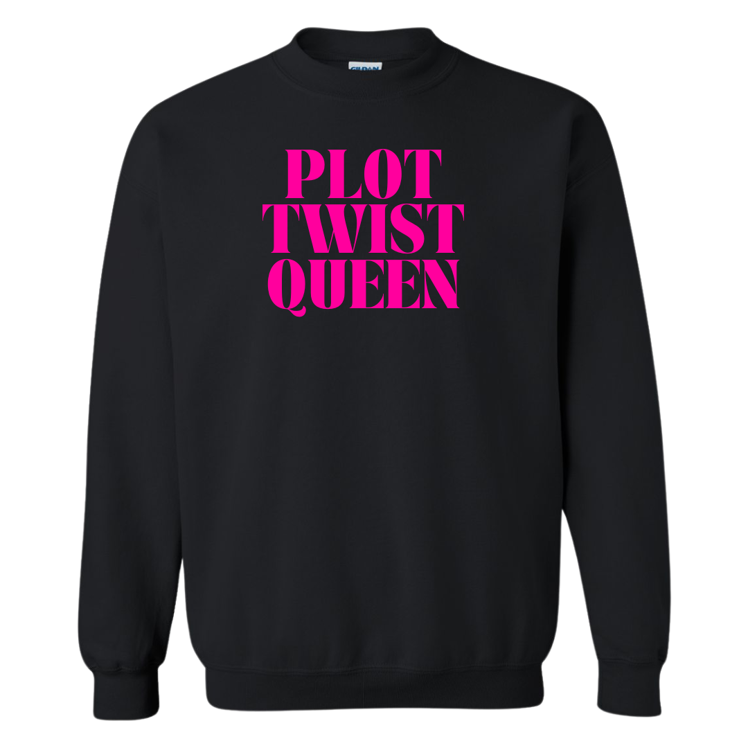 Plot Twist Queen Crewneck
