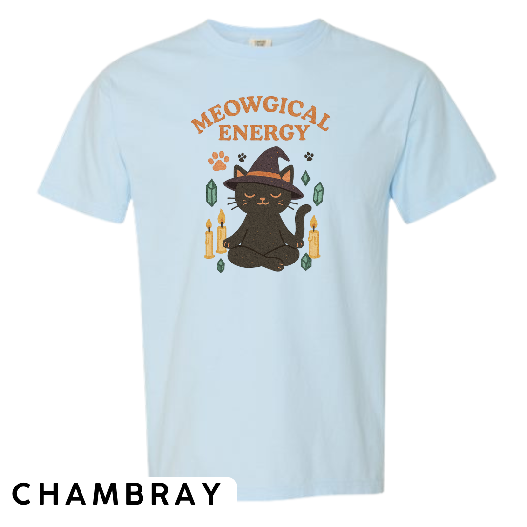 Meowgical Energy Graphic T-Shirt