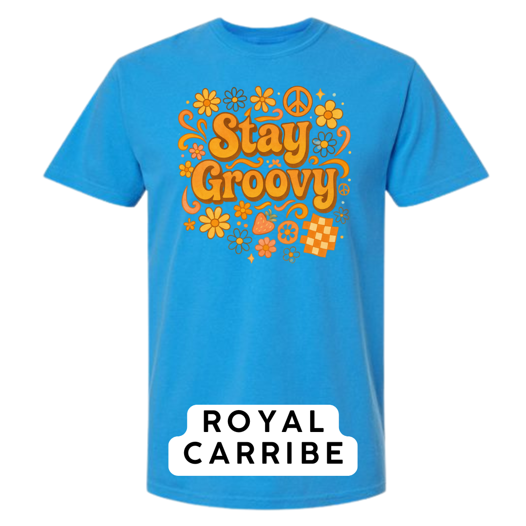 Stay Groovy Graphic T-Shirt