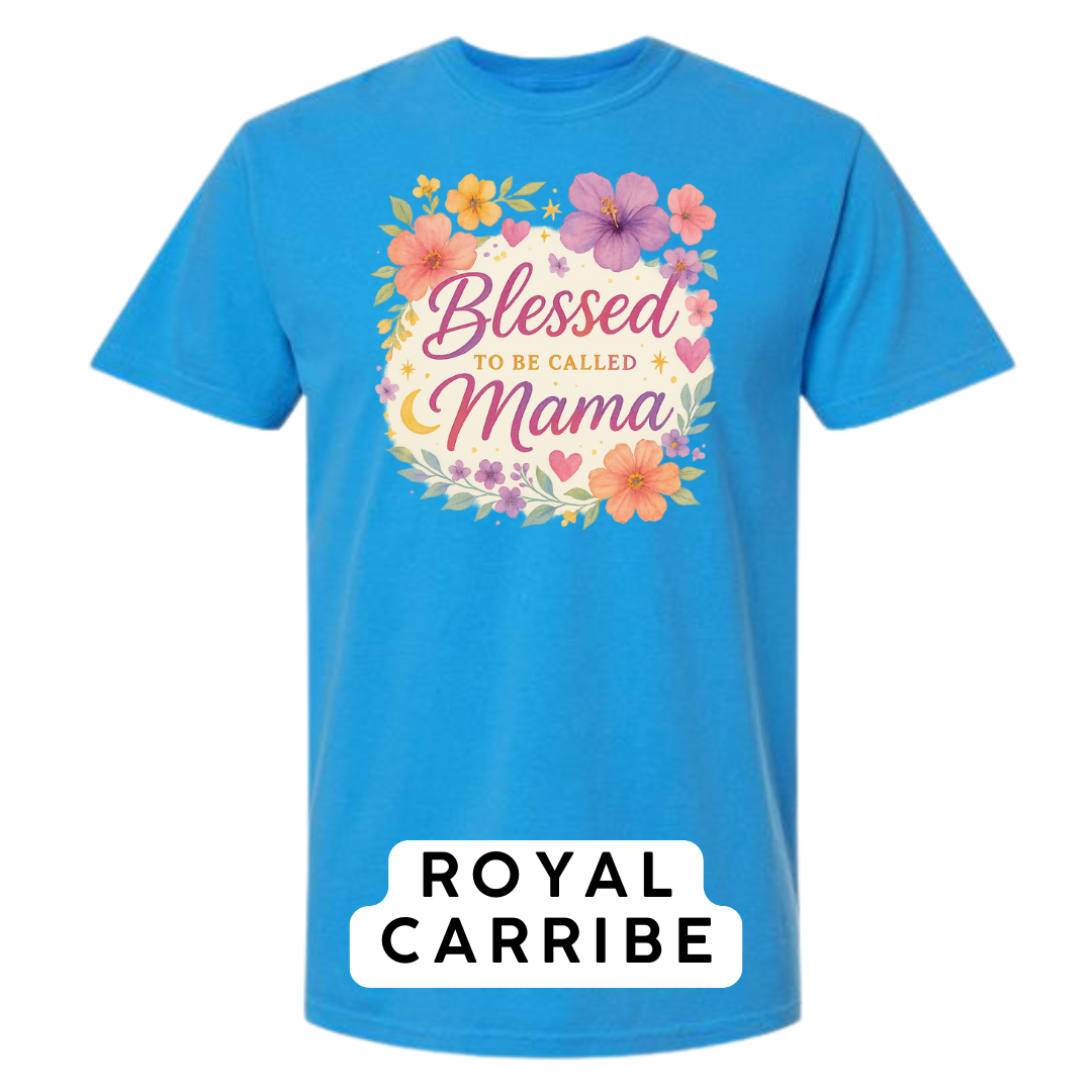 Blessed to Be Called Mama Graphic T-Shirt