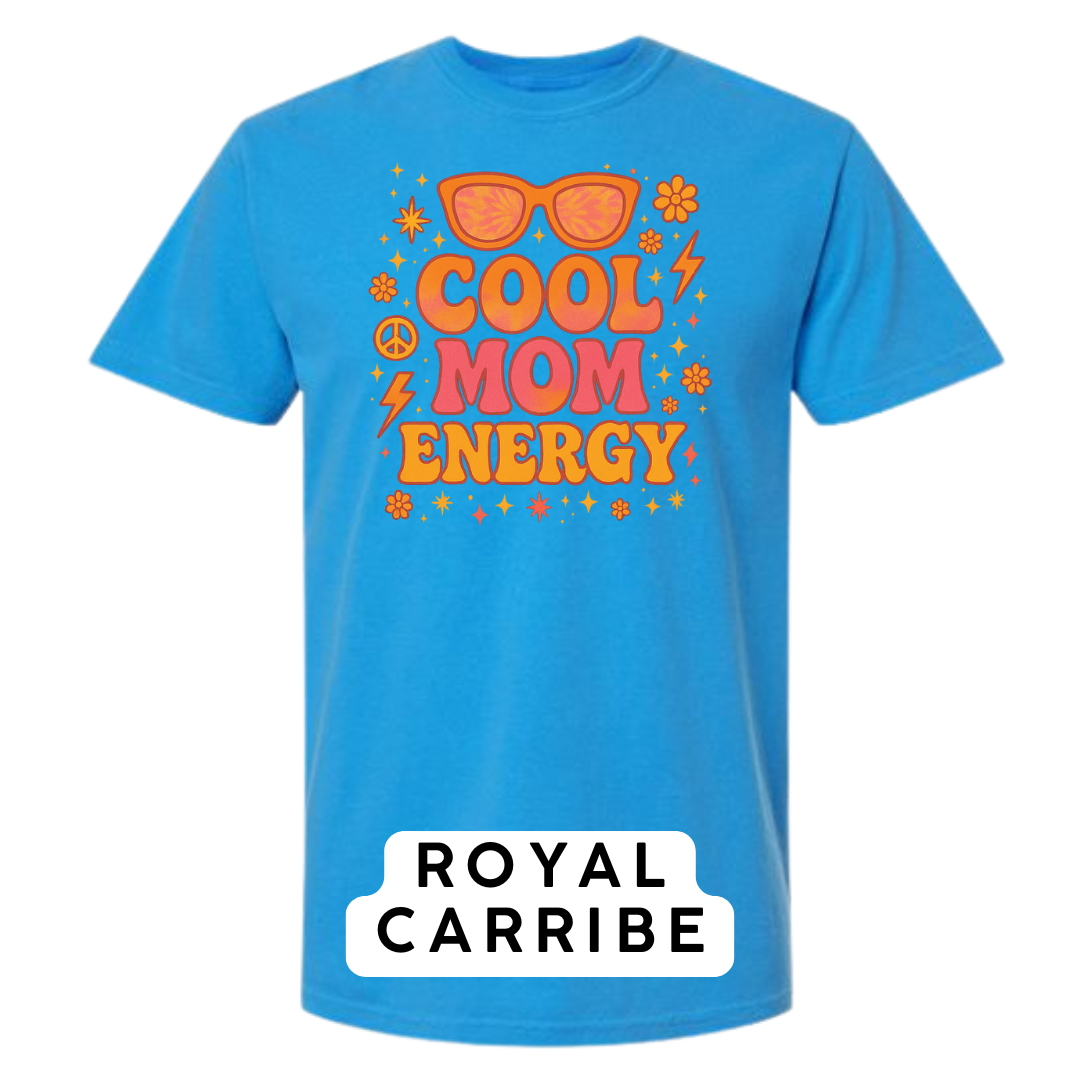 Cool Mom Energy Graphic T-Shirt