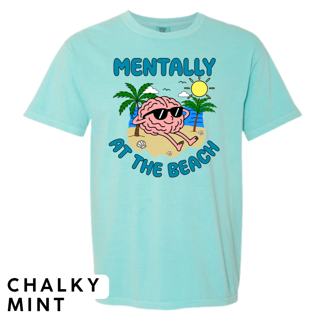 Mentally at the Beach Graphic T-Shirt