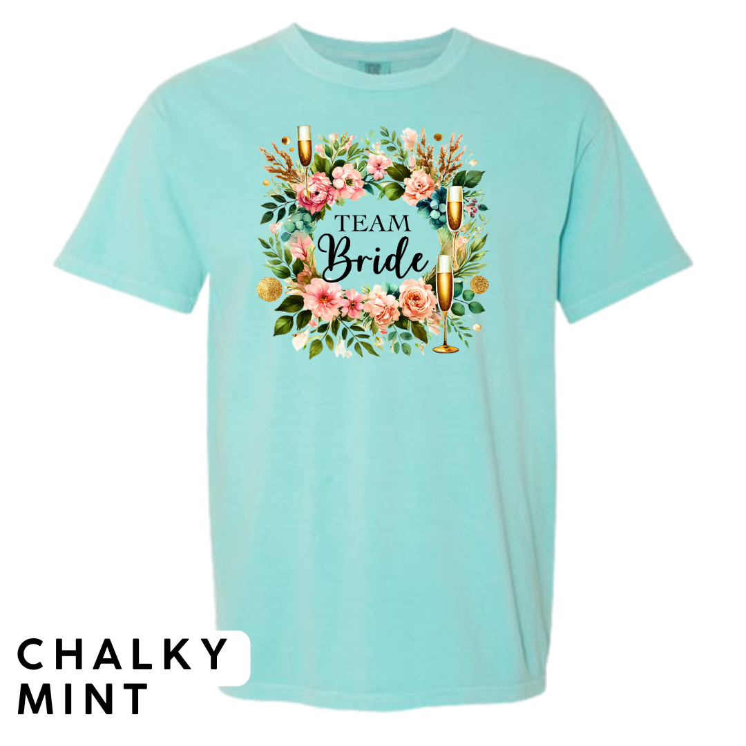 Team Bride Wedding Party T-Shirt