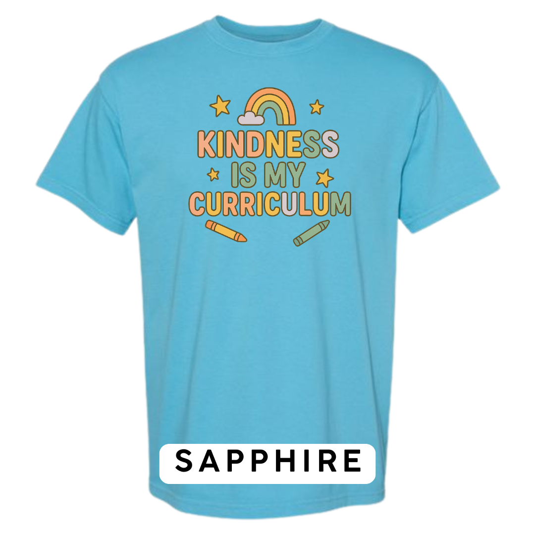 Kindness Is My Curriculum Graphic T-Shirt