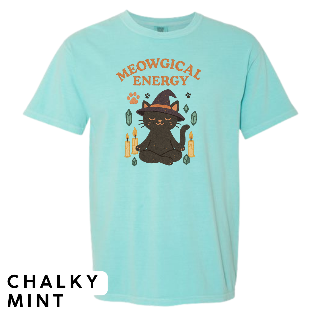 Meowgical Energy Graphic T-Shirt