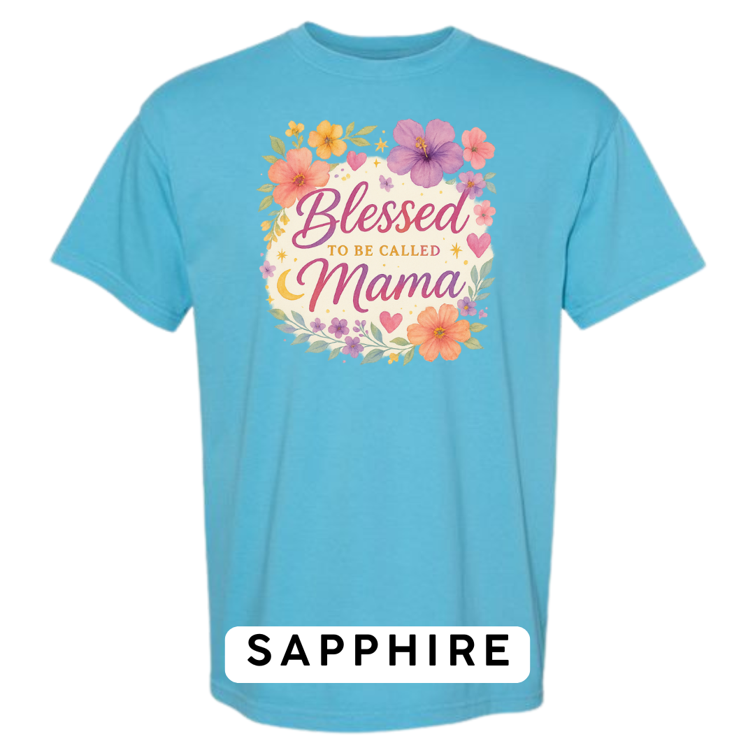 Blessed to Be Called Mama Graphic T-Shirt