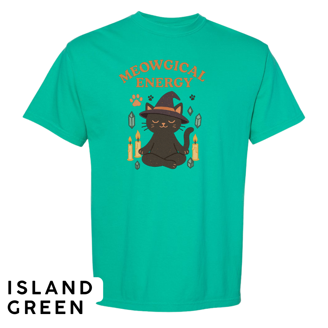 Meowgical Energy Graphic T-Shirt