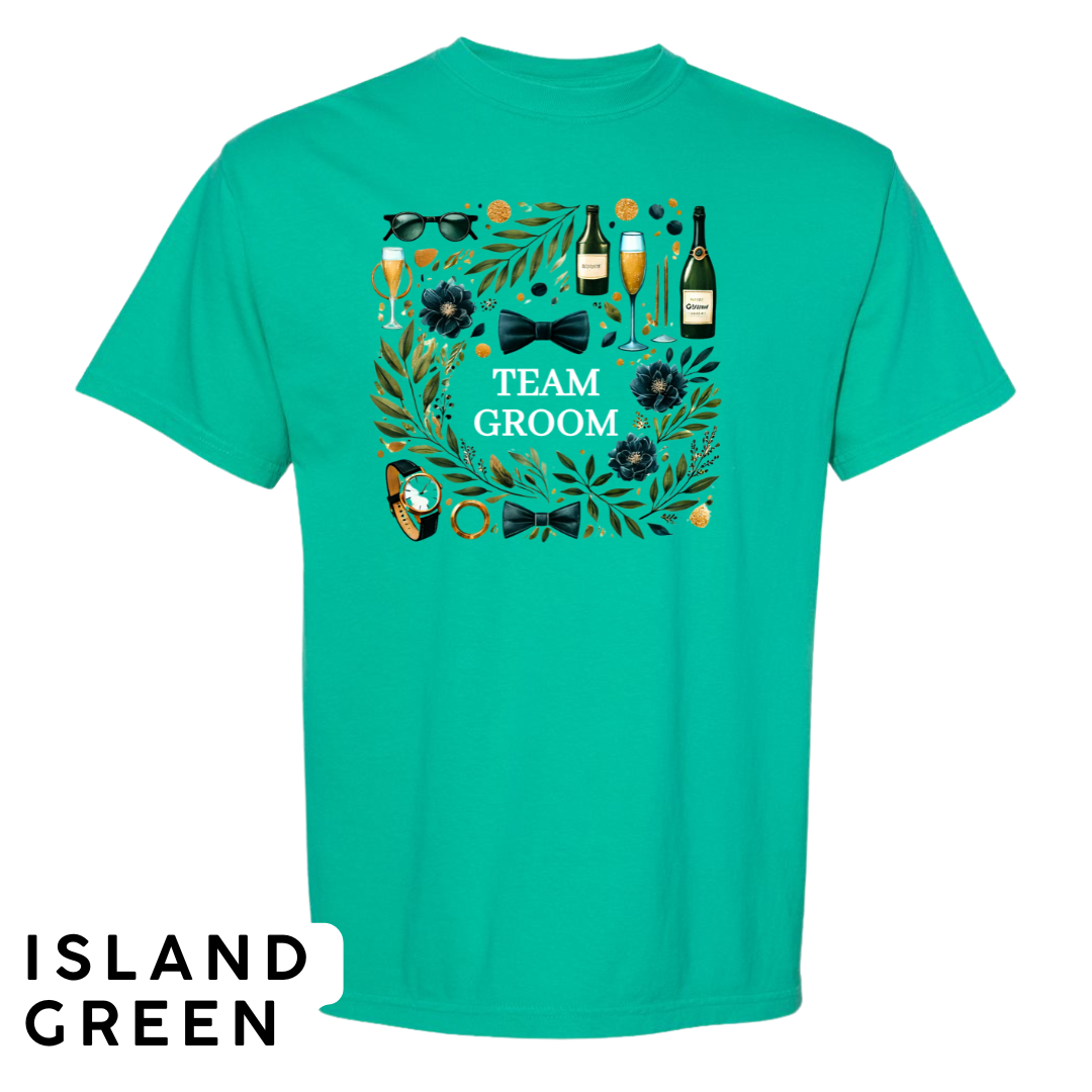 Team Groom Wedding Party T-Shirt
