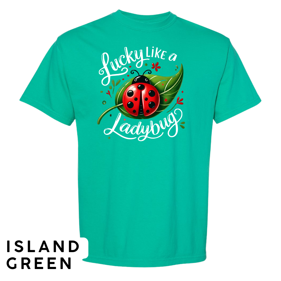 Lucky Like a Ladybug Graphic T-Shirt
