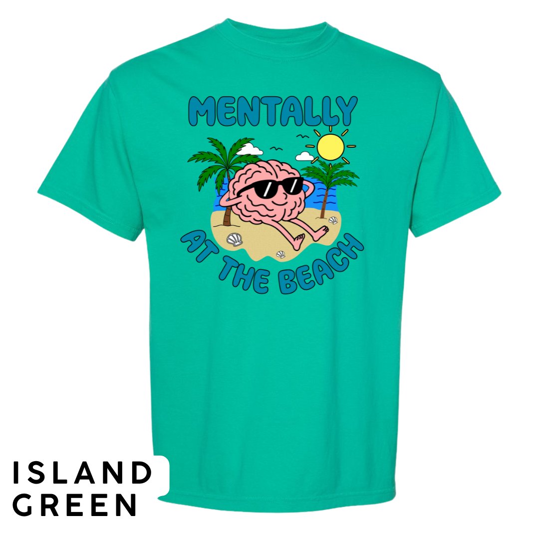 Mentally at the Beach Graphic T-Shirt