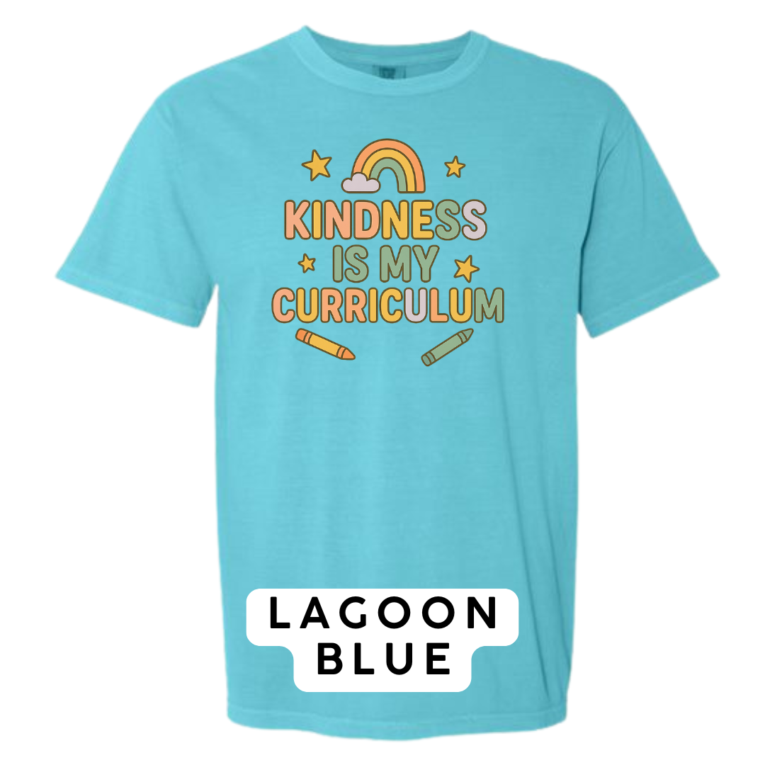 Kindness Is My Curriculum Graphic T-Shirt