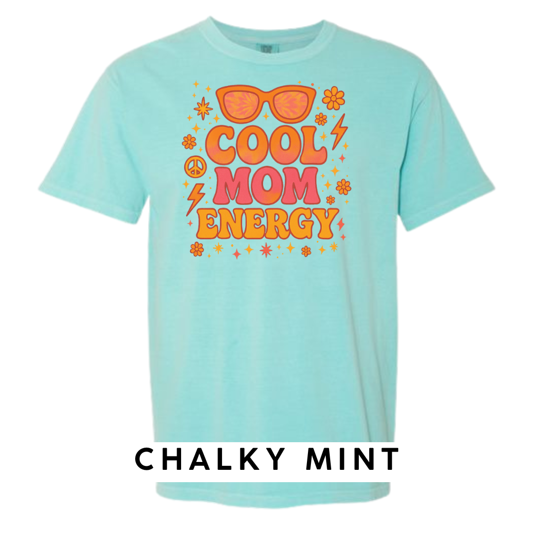 Cool Mom Energy Graphic T-Shirt