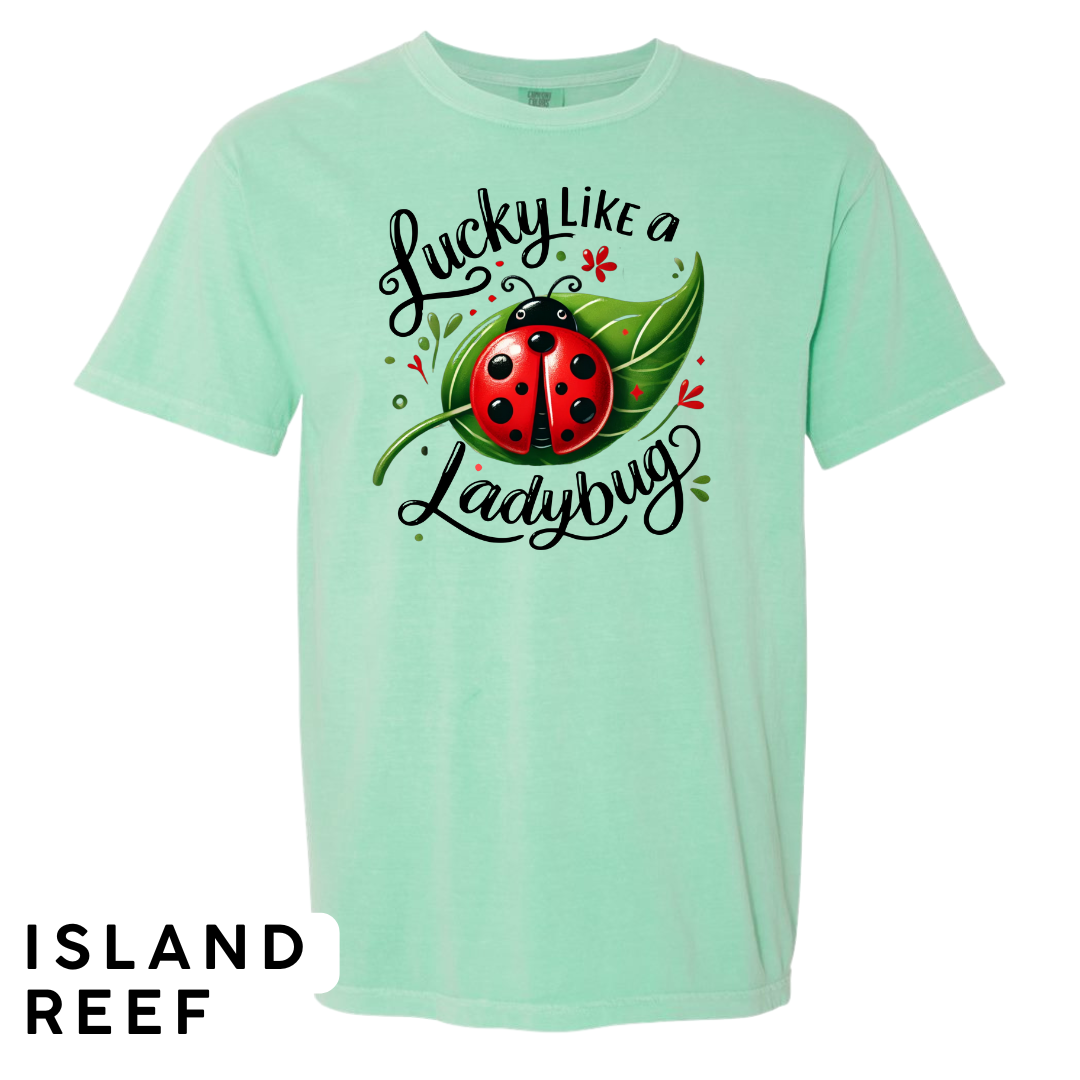 Lucky Like a Ladybug Graphic T-Shirt