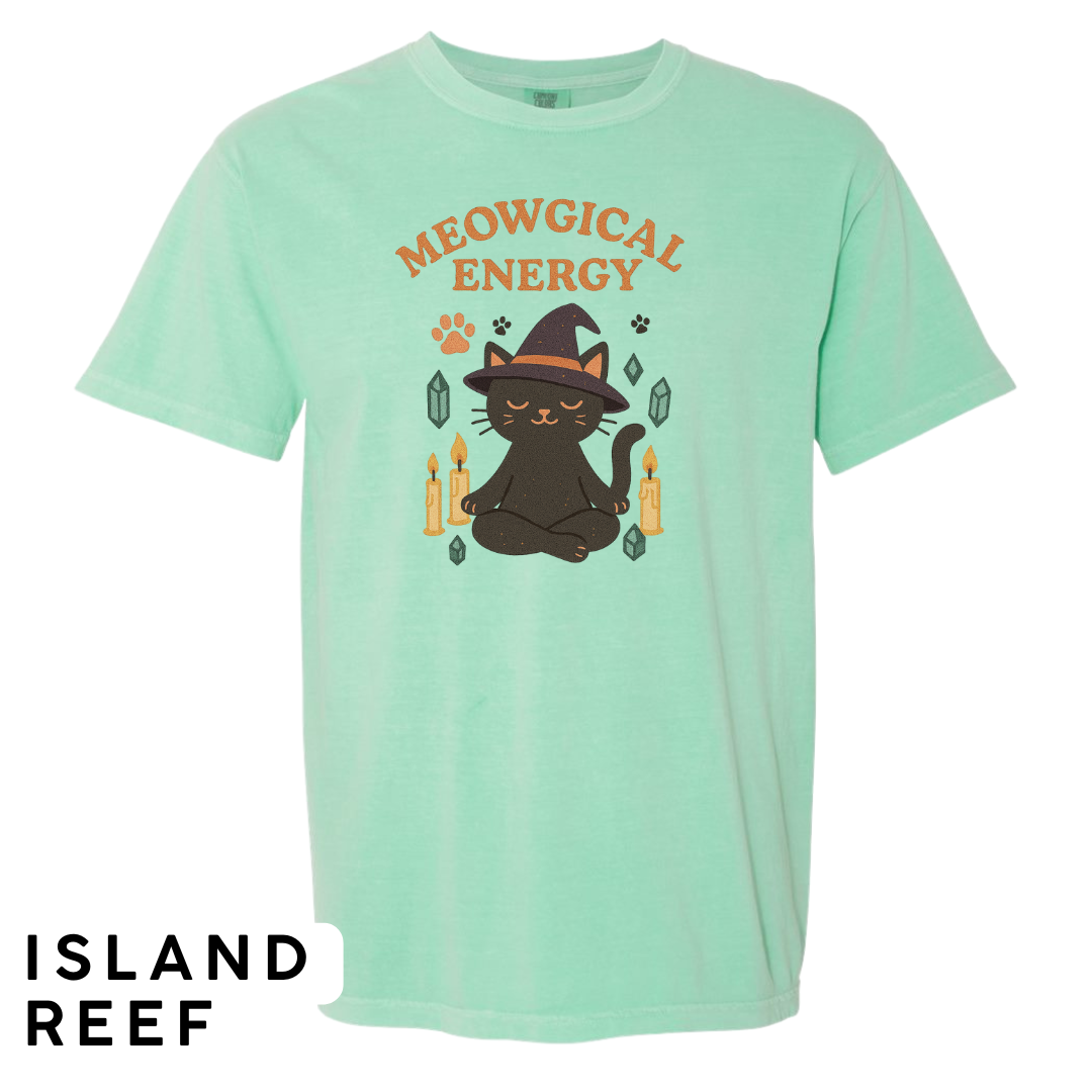 Meowgical Energy Graphic T-Shirt