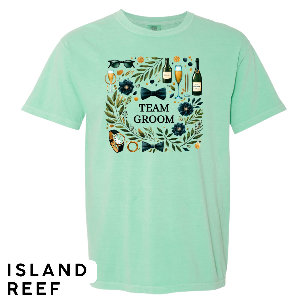 Team Groom Wedding Party T-Shirt