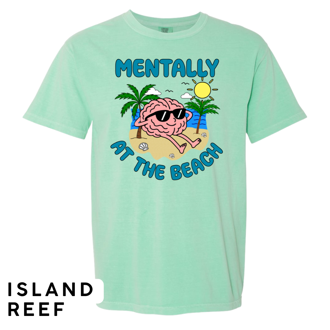 Mentally at the Beach Graphic T-Shirt
