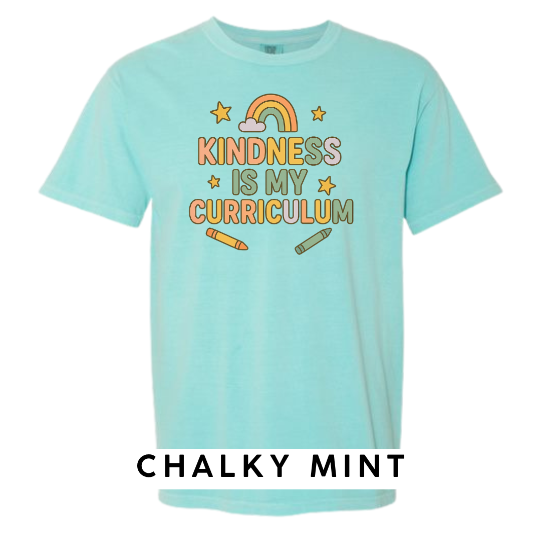 Kindness Is My Curriculum Graphic T-Shirt
