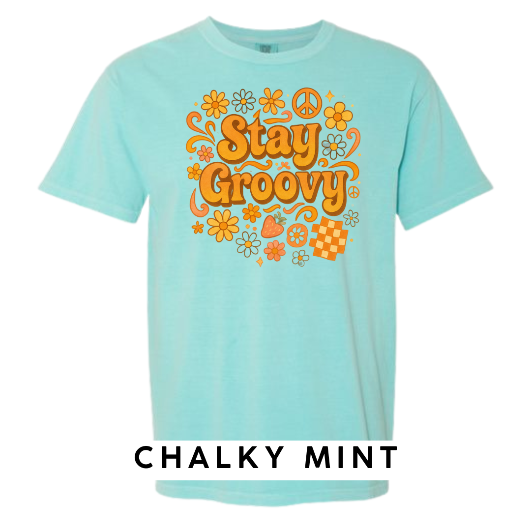 Stay Groovy Graphic T-Shirt
