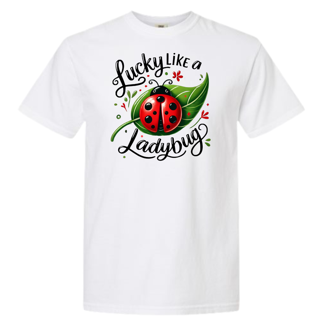 Lucky Like a Ladybug Graphic T-Shirt