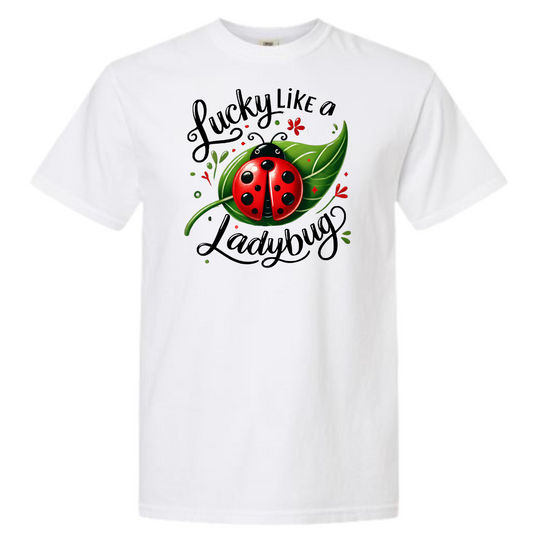 Lucky Like a Ladybug Graphic T-Shirt