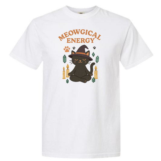 Meowgical Energy Graphic T-Shirt
