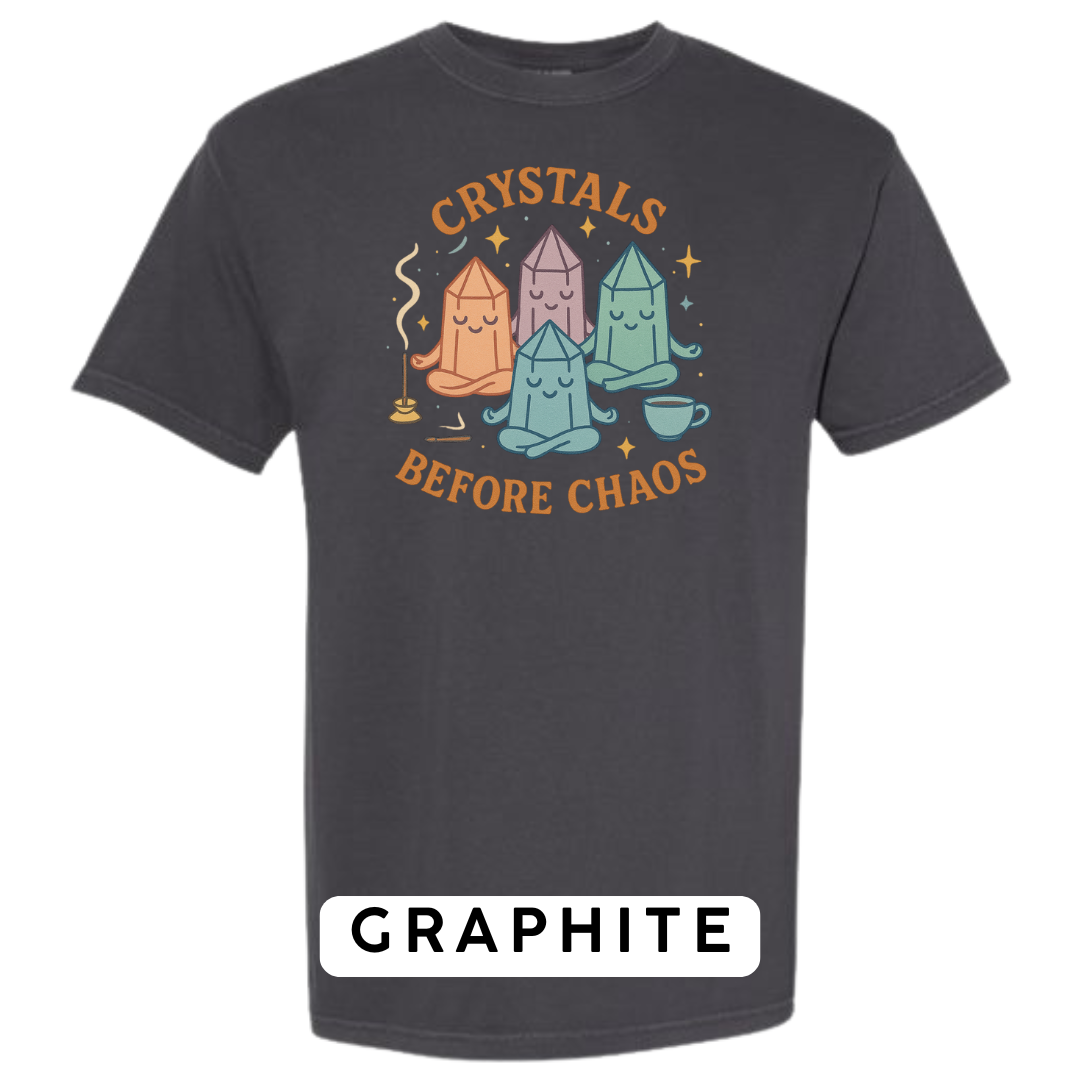 Crystals Before Chaos Graphic T-Shirt