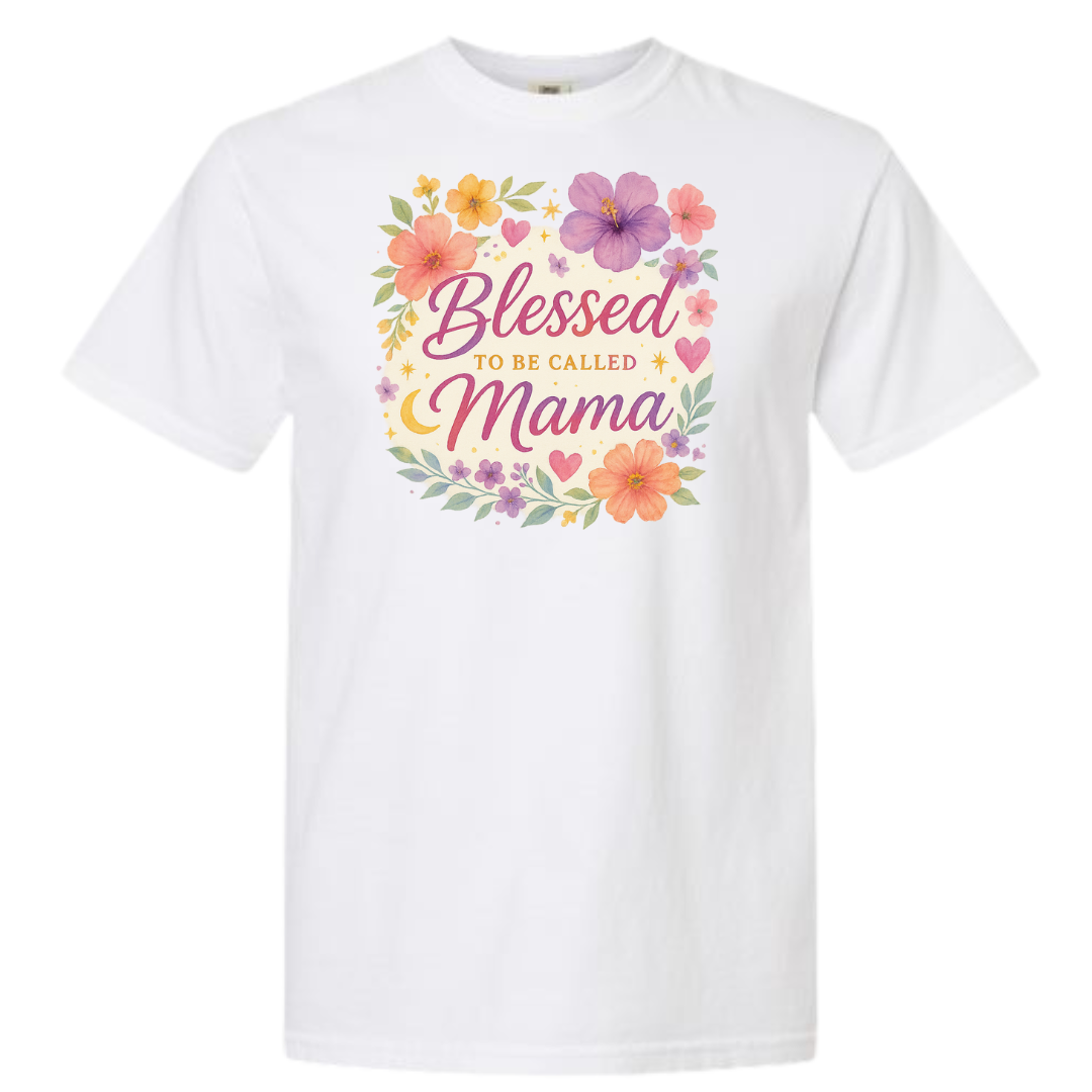 Blessed to Be Called Mama Graphic T-Shirt
