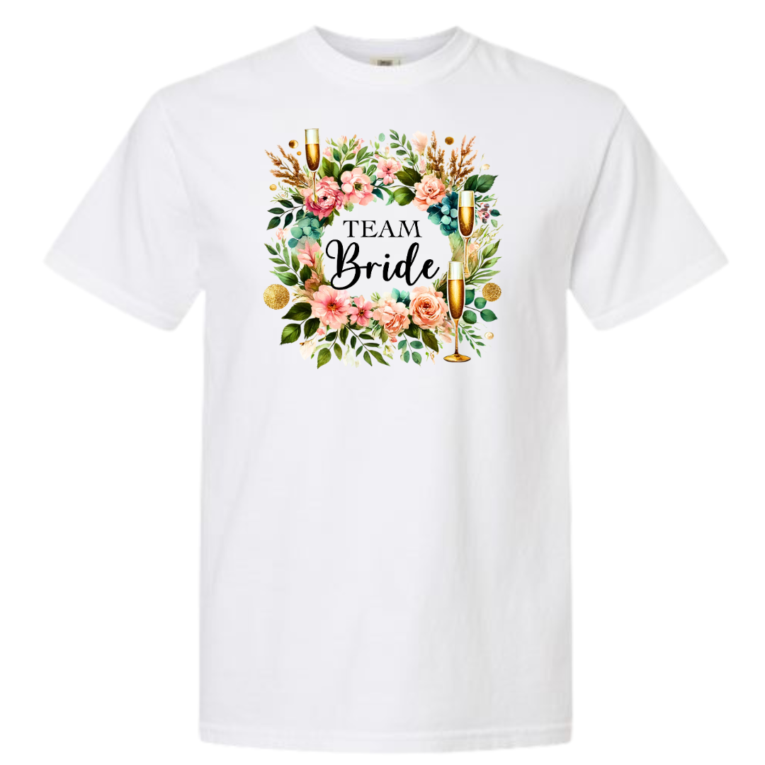 Team Bride Wedding Party T-Shirt