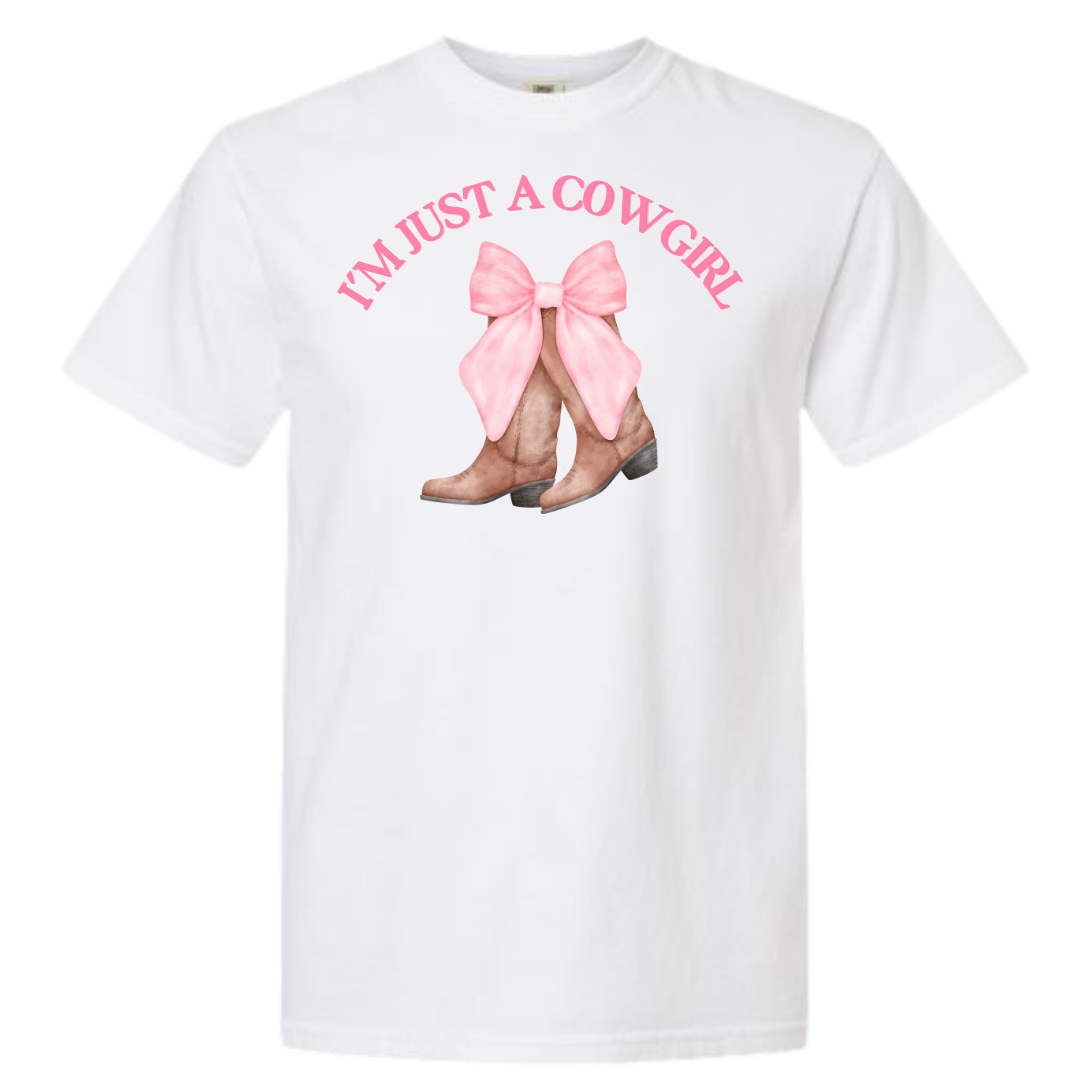 I’m Just a Cowgirl Graphic T-Shirt