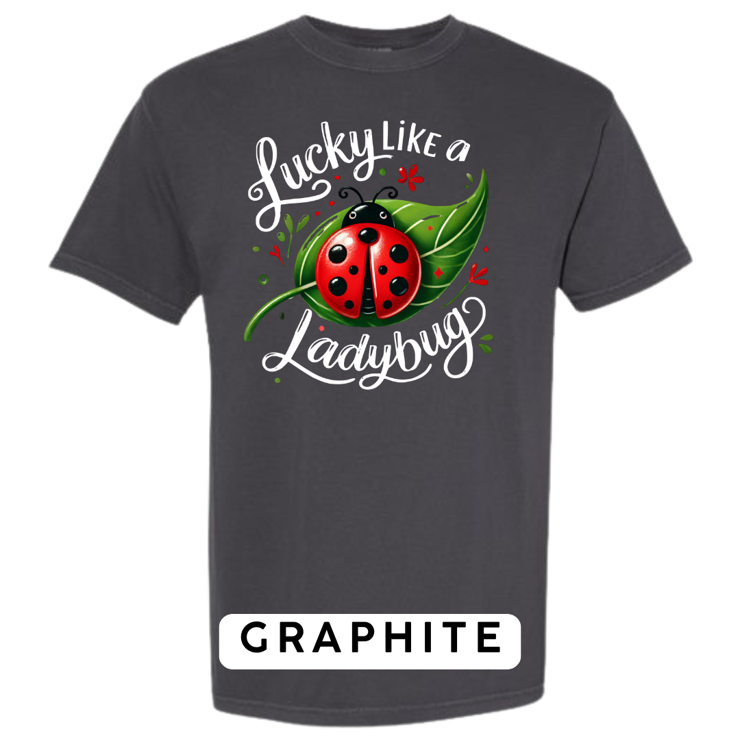 Lucky Like a Ladybug Graphic T-Shirt