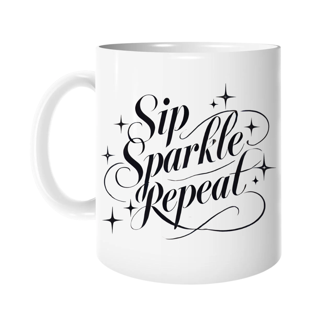 Sip, Sparkle, Repeat Mug