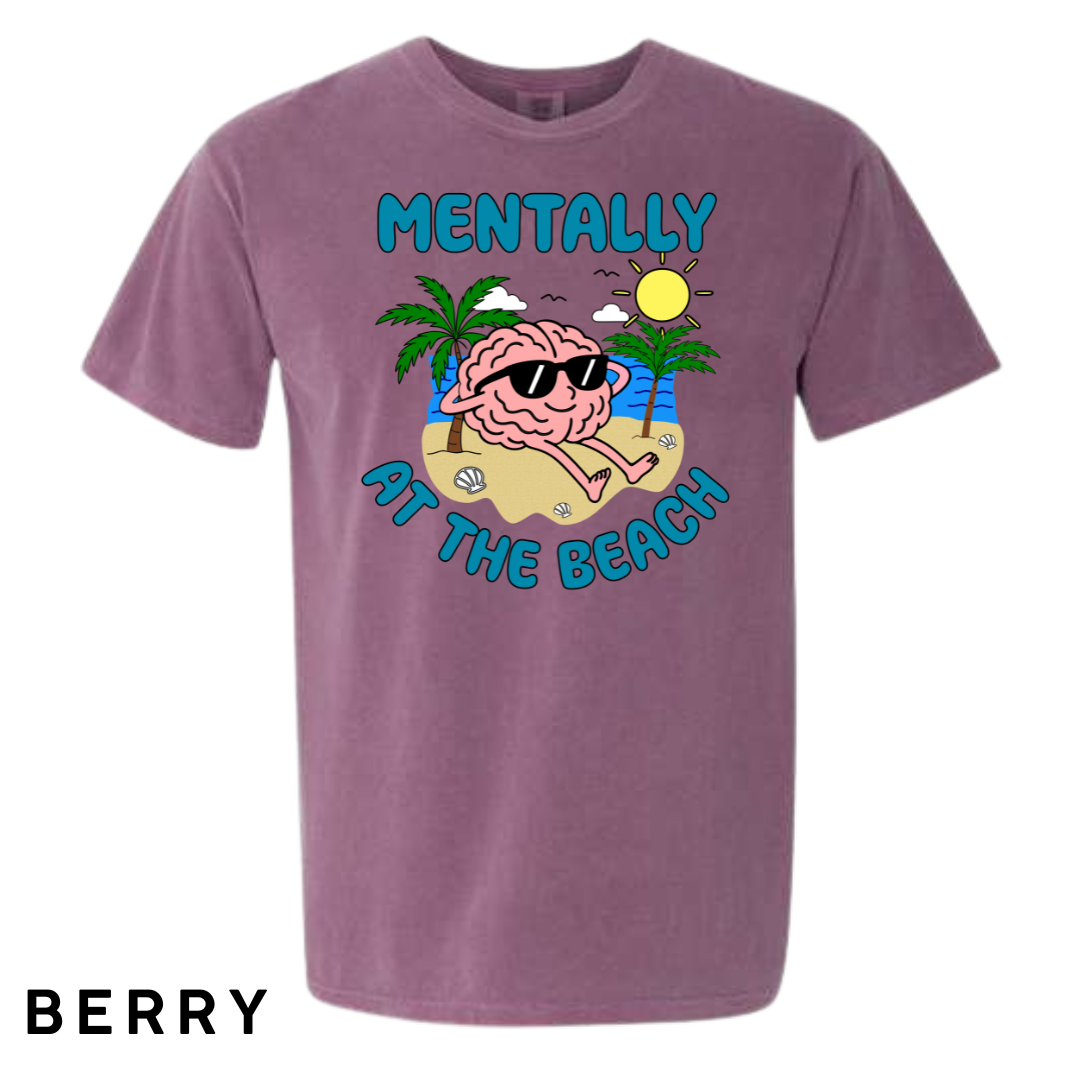 Mentally at the Beach Graphic T-Shirt