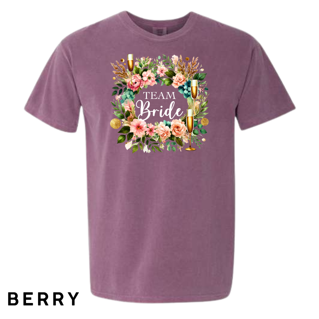 Team Bride Wedding Party T-Shirt