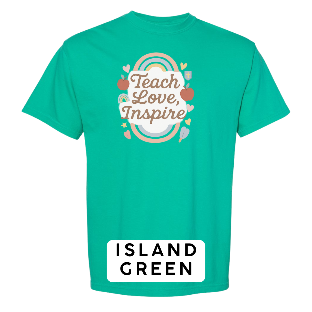 Teach Love Inspire Graphic T-Shirt