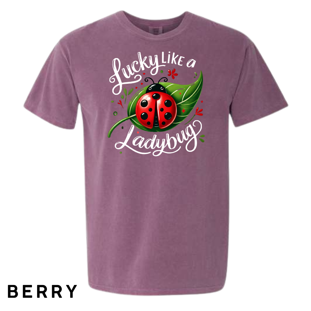 Lucky Like a Ladybug Graphic T-Shirt