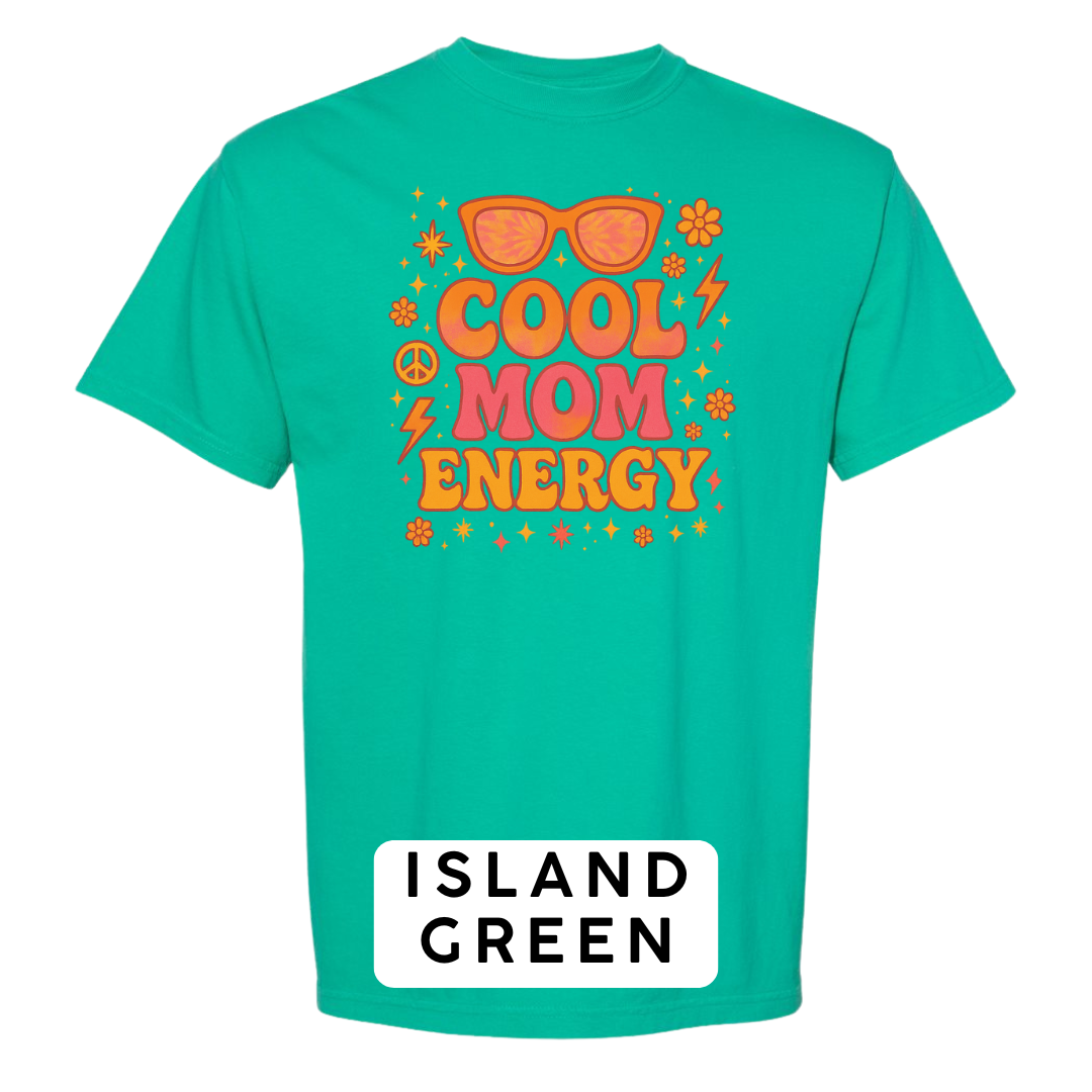 Cool Mom Energy Graphic T-Shirt