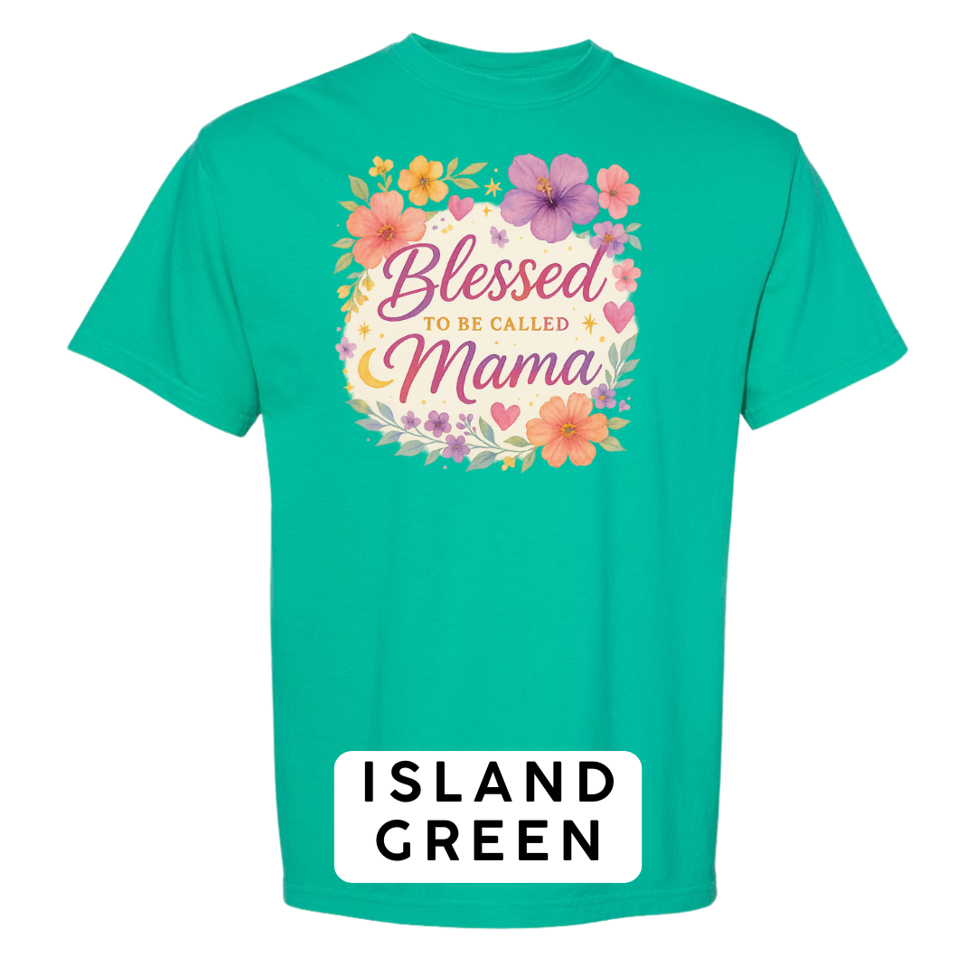 Blessed to Be Called Mama Graphic T-Shirt