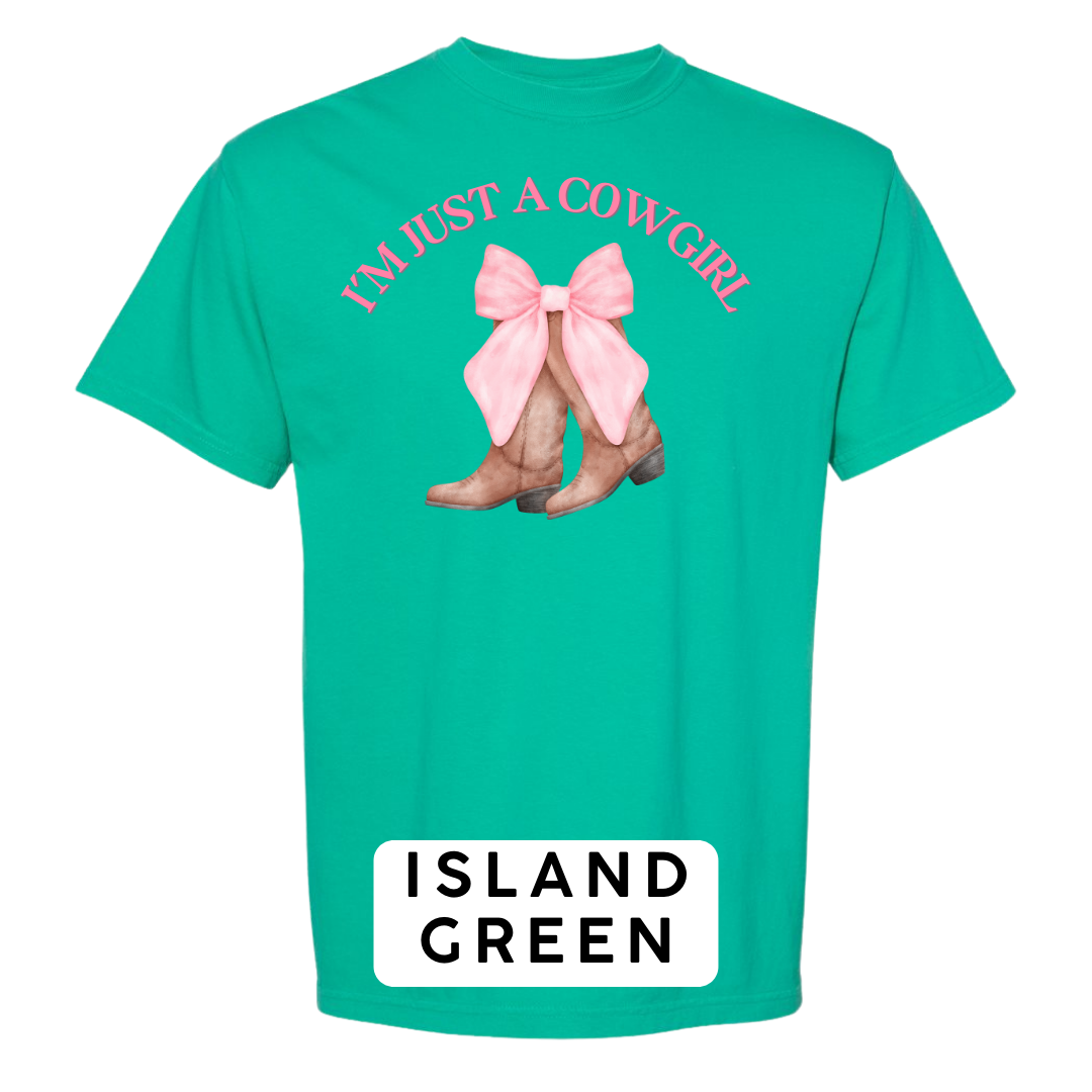 I’m Just a Cowgirl Graphic T-Shirt