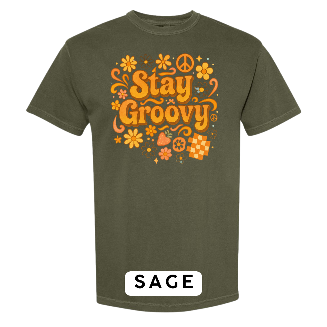 Stay Groovy Graphic T-Shirt