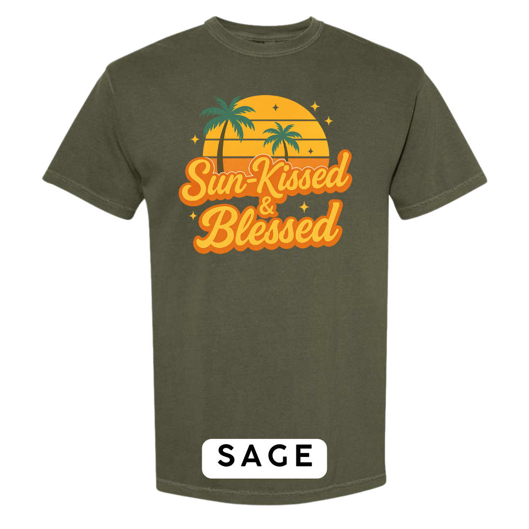 Sun-Kissed & Blessed Tee Graphic T-Shirt