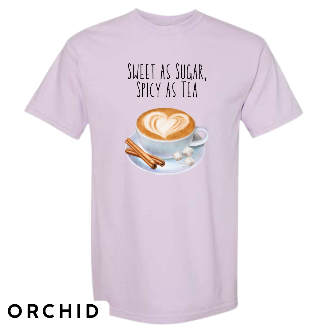Sweet as Sugar, Spicy as Tea Graphic T-Shirt