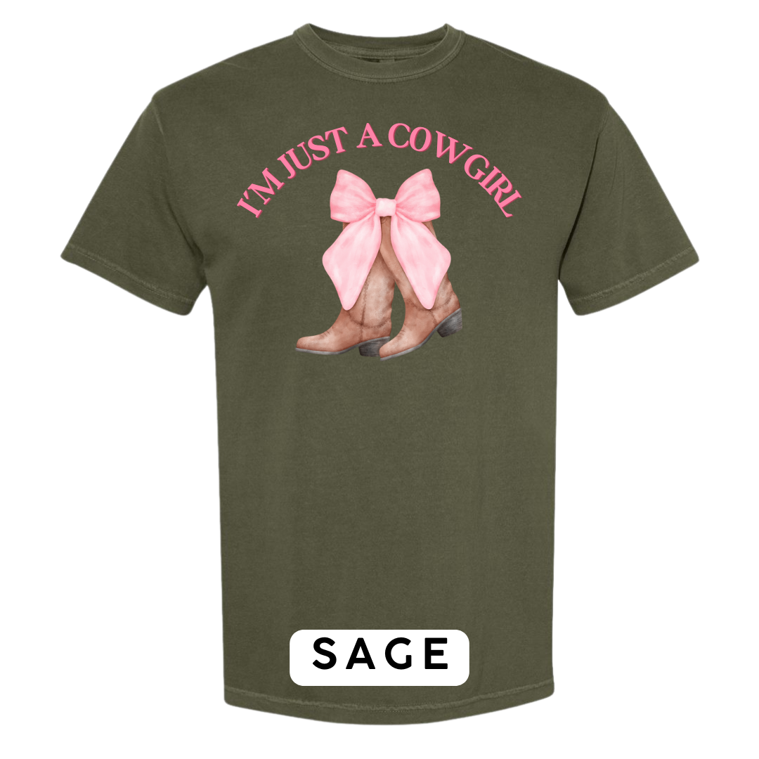 I’m Just a Cowgirl Graphic T-Shirt