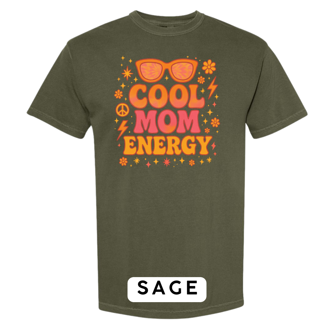 Cool Mom Energy Graphic T-Shirt
