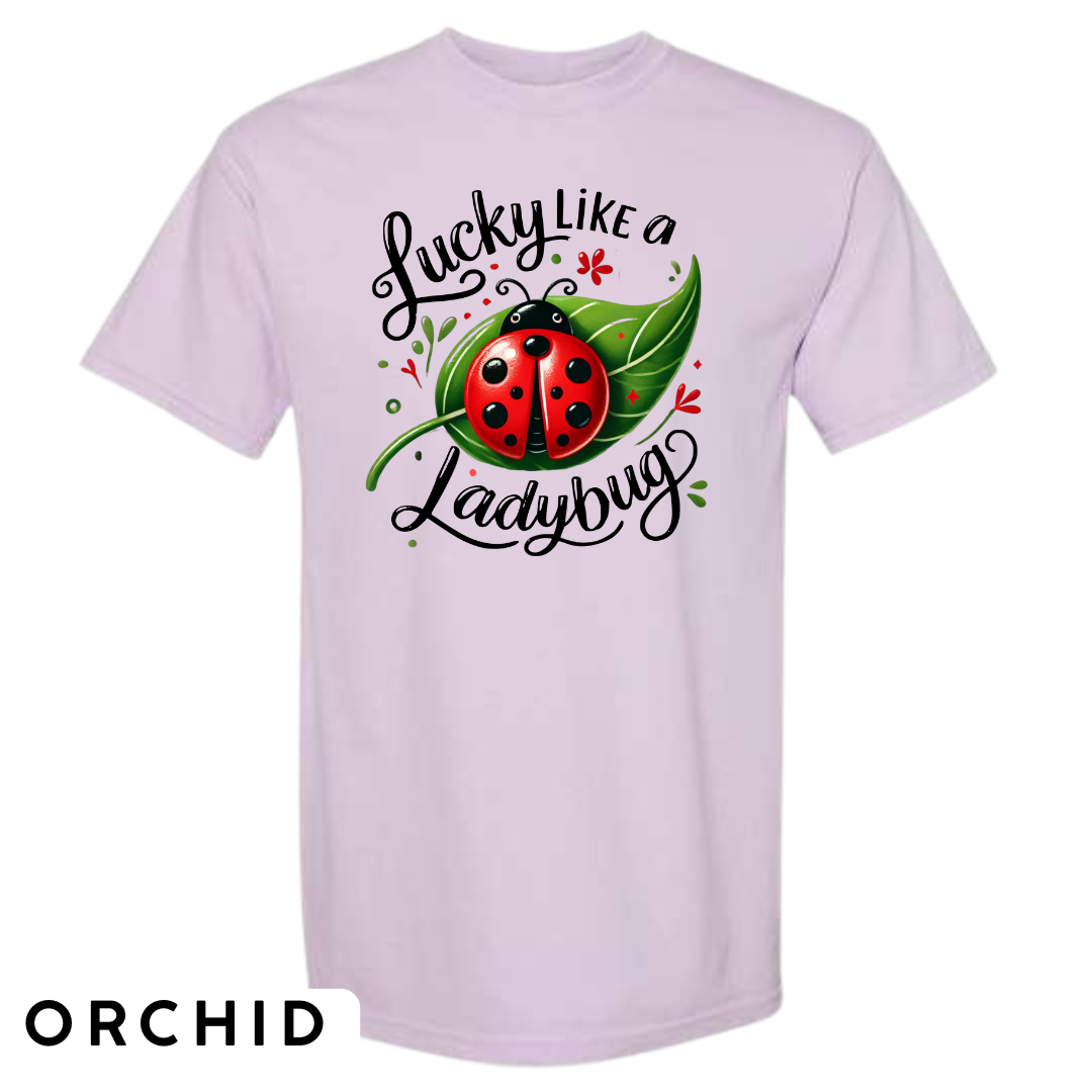 Lucky Like a Ladybug Graphic T-Shirt