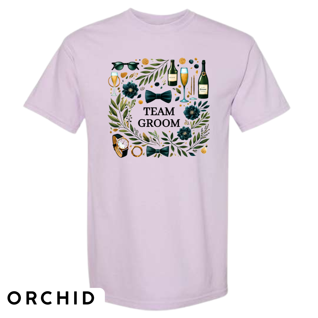 Team Groom Wedding Party T-Shirt
