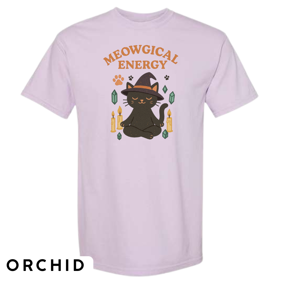 Meowgical Energy Graphic T-Shirt