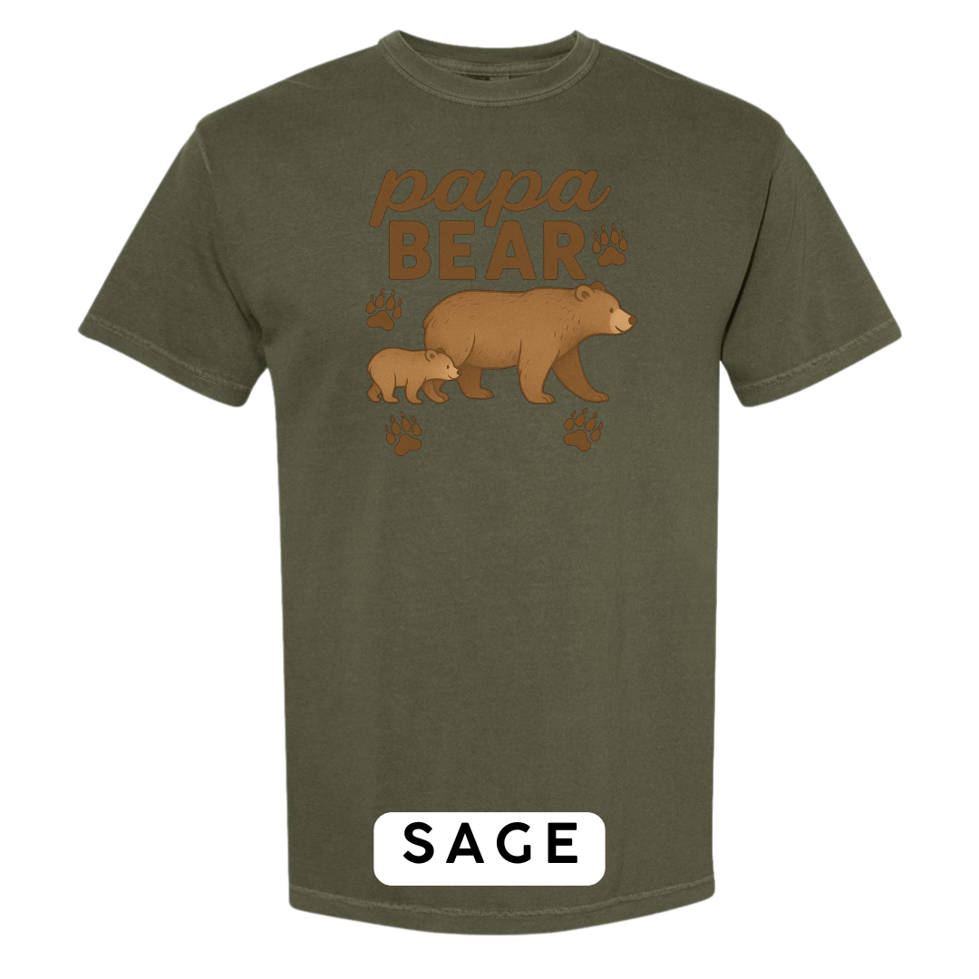 Papa Bear Graphic T-Shirt